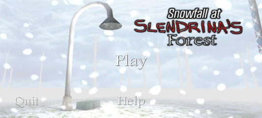 兰德里纳河的森林雪天模组(Slendrina: The Forest - Snowfall)
