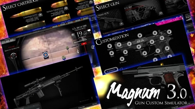 马格南3.0枪械定制模拟器