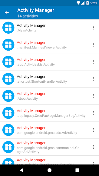 Activity管理器app