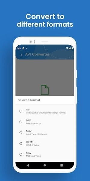 AVI格式转换器app(AVI Converter)