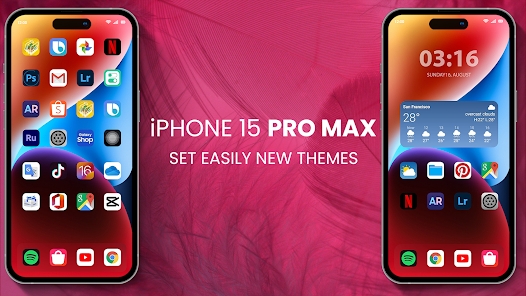 iPhone 15 Pro Max app