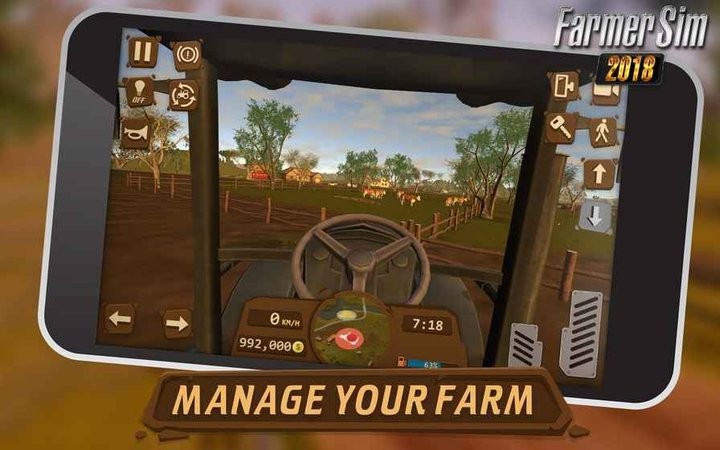 模拟农场2018破解版(Farmer Sim 2018)