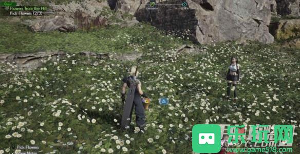 《最终幻想7重生》山丘上绽放的花位置介绍游侠网8